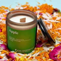 Luxury Scented Soy Apple Jar Candle