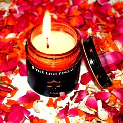 Libra ( Rose )  Scented Soy Wax Jar Candle