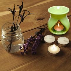 Non-Scented Soy Wax Smokeless Tealight Candle Pack of 100